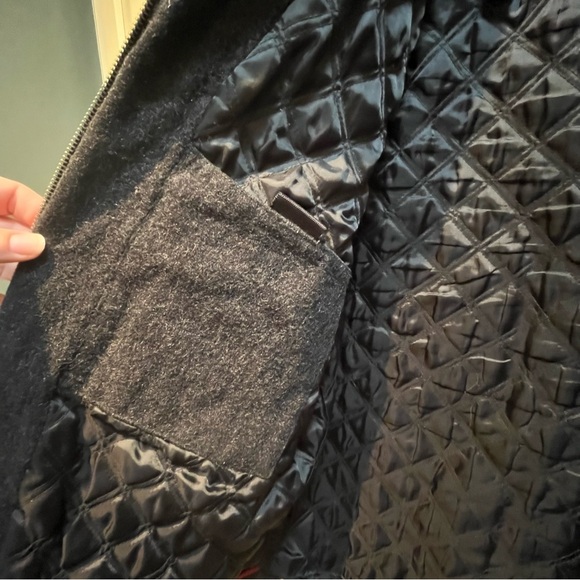 Gap Sz M Wool Blend Bomber Jacket - Picture 8 of 15